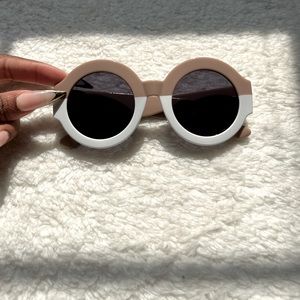 Nude Retro Vintage Circle Frames